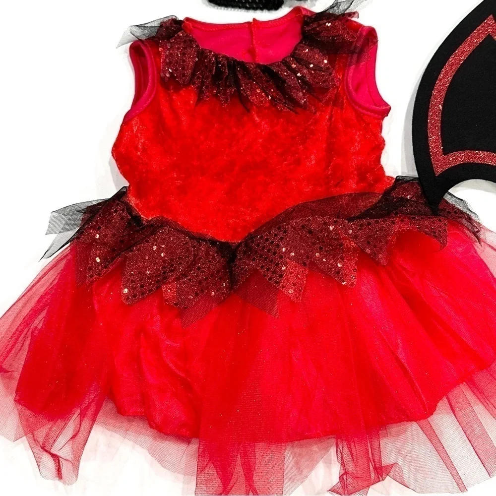 Rubies Opus Collection Little Devil Infant Toddler 4pc Halloween Cosplay Costume